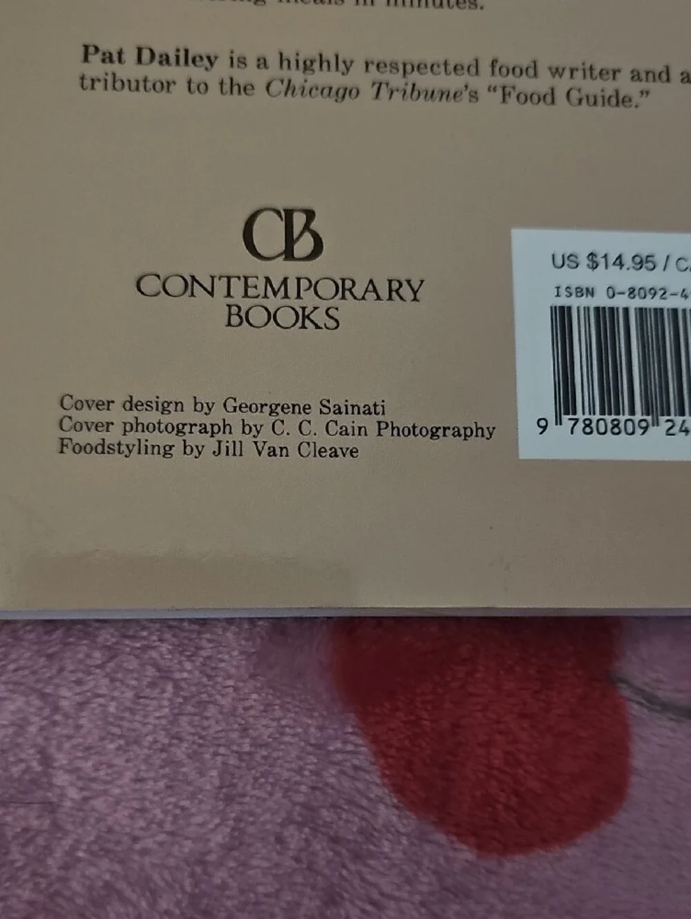 contemporary books photography meals clear